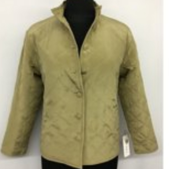 RAFAEL Jackets & Blazers - RAFAEL 100% SILK QUILTED JACKET/COAT